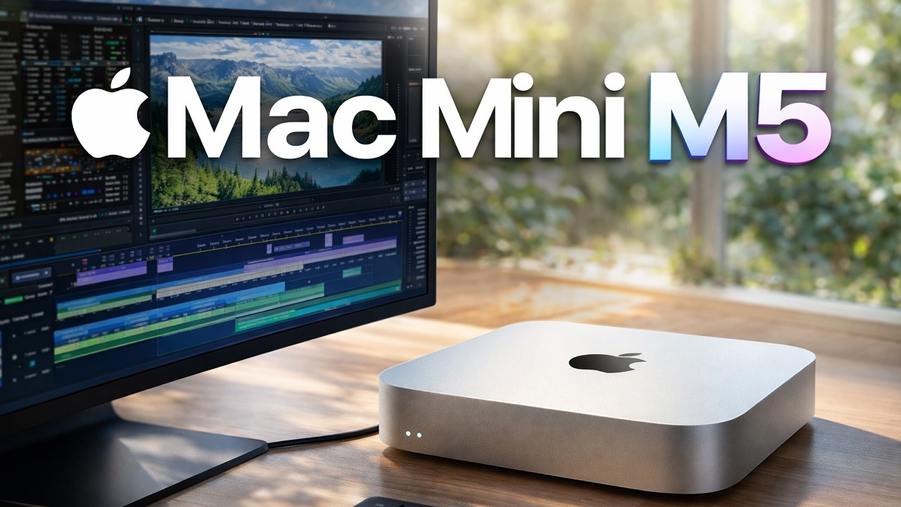 Утечки информации о Mac Mini M5 и официальная дата выхода: идеальная машина для редактирования ви...