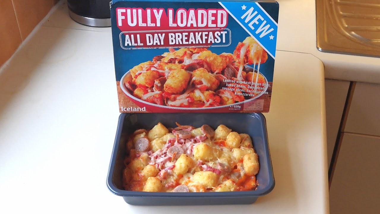 Fully Loaded All Day Breakfast Food Review