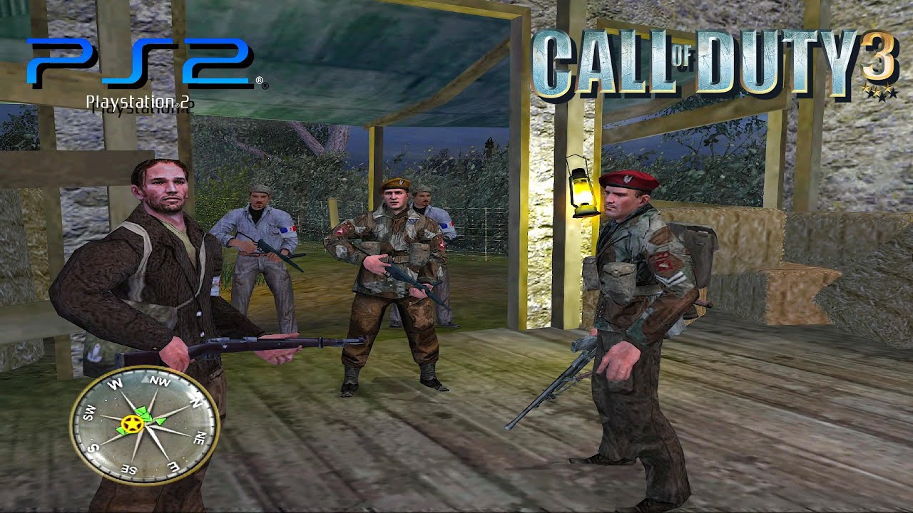 #3 Call of duty 3 ps2 - ( HARD )