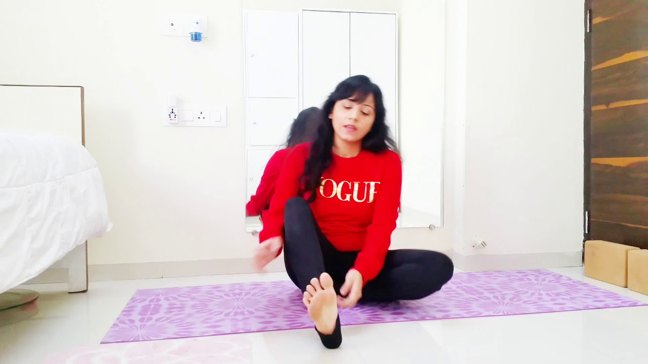 Vajrasana variations for ankle flexibility & ankle mobility