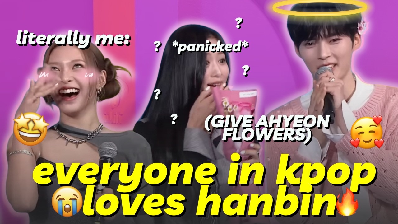 Just Hanbin Rizzing the Entire K-Pop Industry 😮&zwj;💨🔥 (BABYMONSTER, RIIZE, IVE + More)