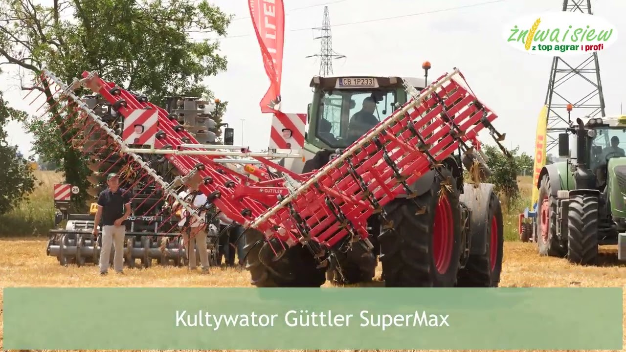 Kultywator Güttler Super Maxx i głębosz Actisol Actimix - Narzędzia uprawowe na 