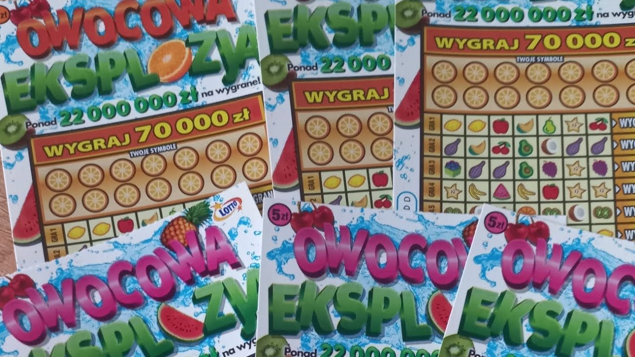 PREMIERA Owocowa Eksplozja 🍇🍉🍊🍋🍌🍍🍎🍐🍑🍒🍓🫐🥝🥥🍓#lotto #zdrapki