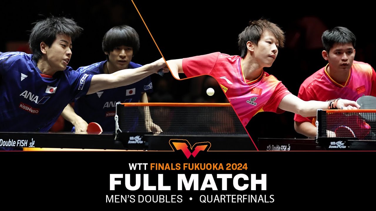 FULL MATCH | Togami / Shinozuka vs Lin / Lin | MD QF | #WTTFukuoka 2024