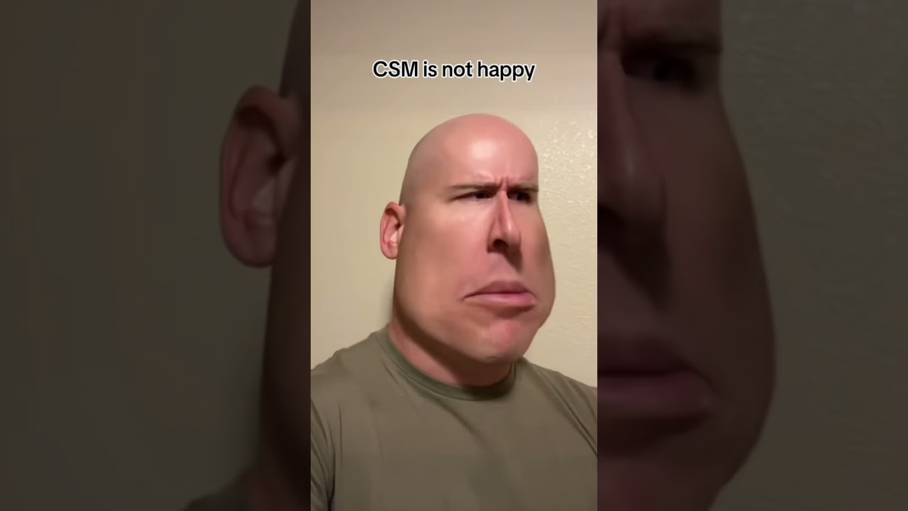 Командир-старшина недоволен