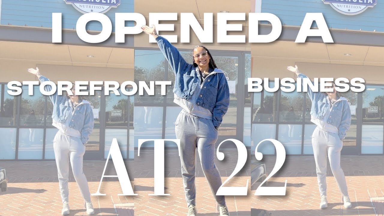 How I opened up a STOREFRONT BUSINESS at 22 - Funding, Location & Buildout