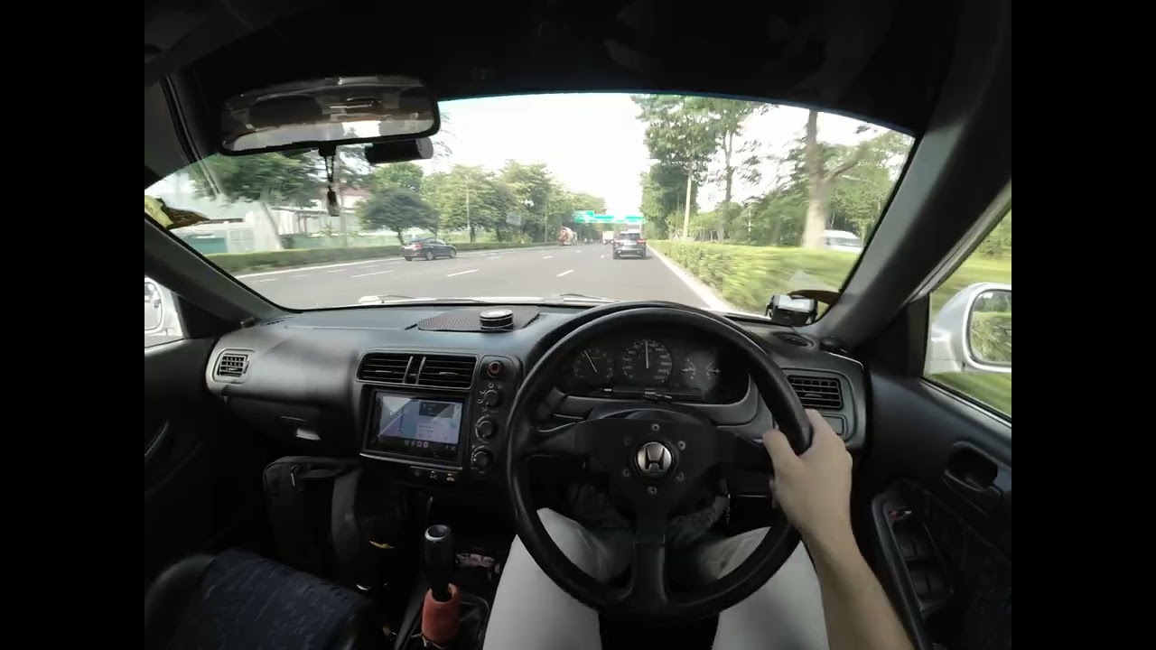 SINGAPORE HONDA CIVIC EK4 POV | MONDAY MORNING DRIVE TO WORK