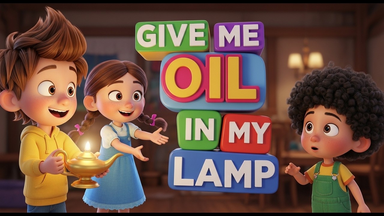 Give Me Oil in My Lamp | Fun Bible Song for Kids