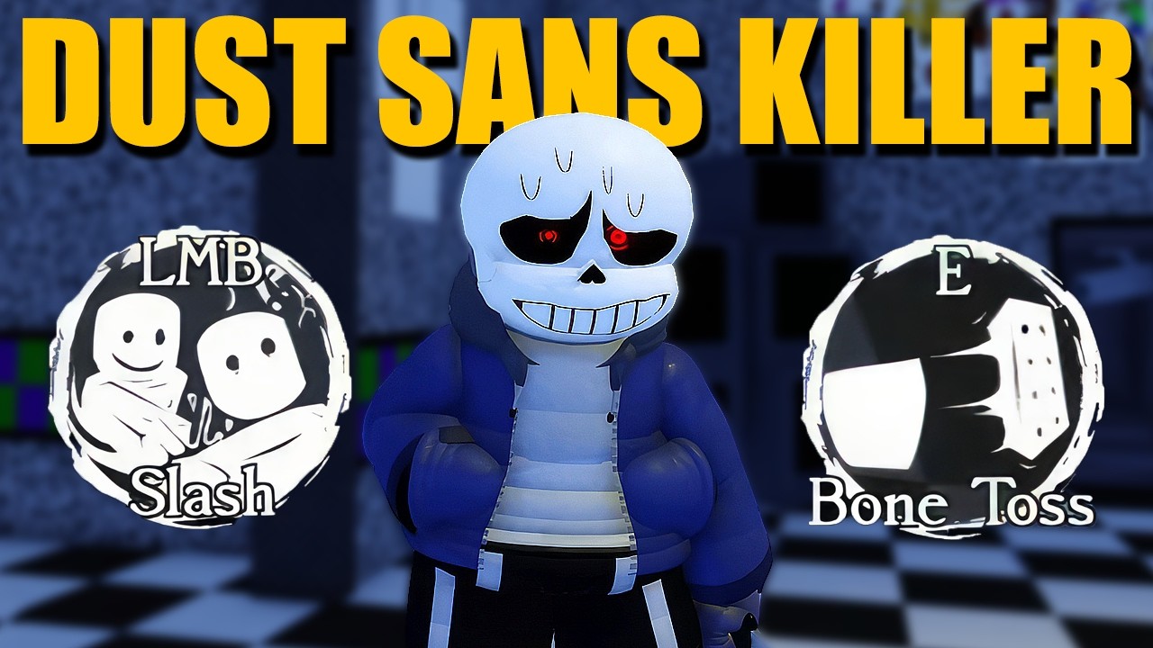 DUST SANS KILLER.. SERÁ QUE ELE PRESTA? no FORSAKEN ROBLOX