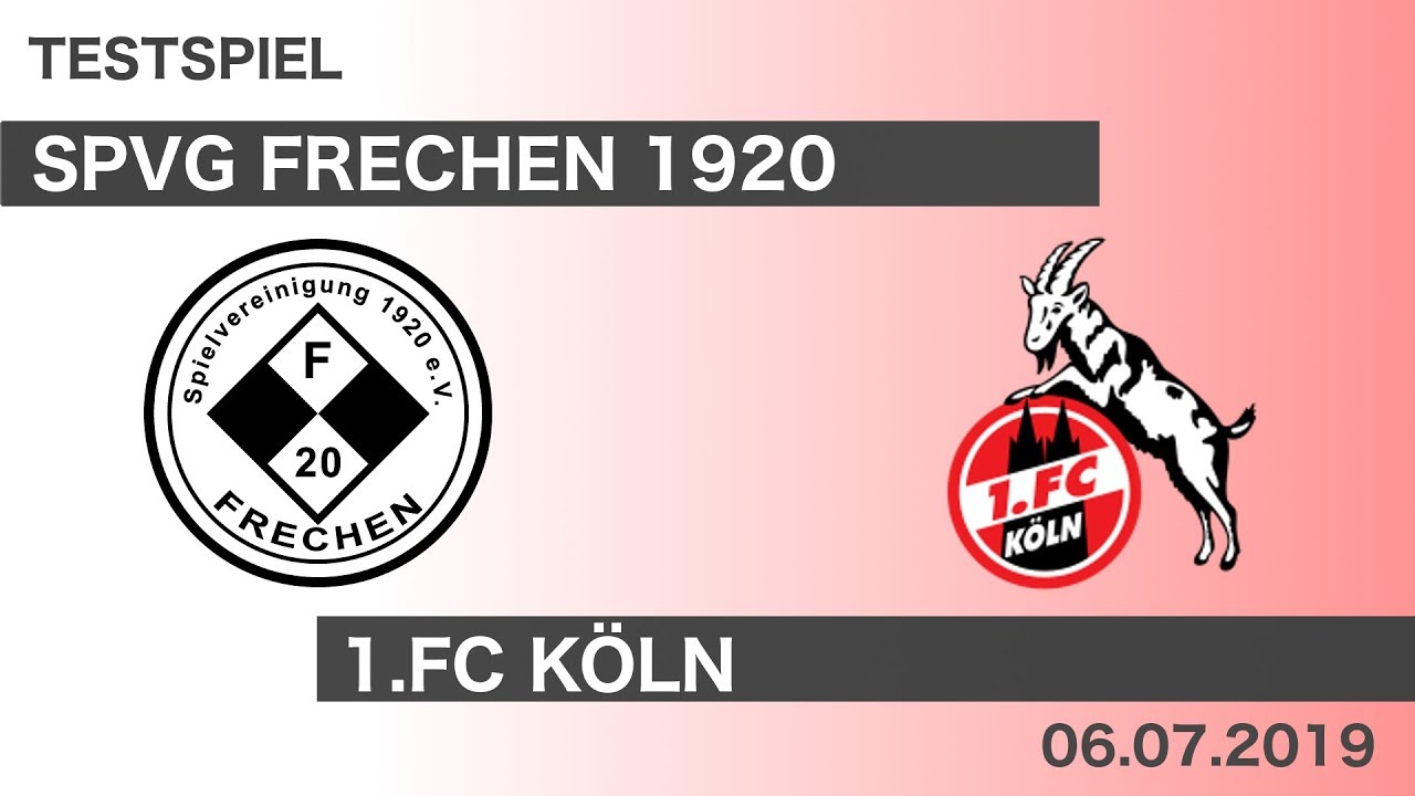 FRECHEN 20 vs 1 FC KÖLN - Tore & Highlights