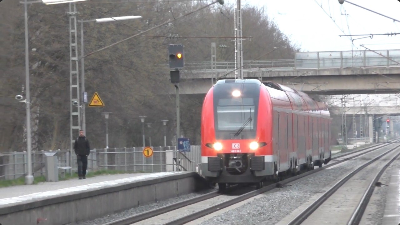 Regional Express Train heading into the city