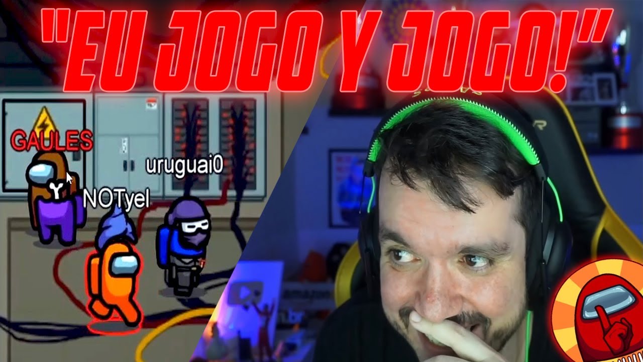 GAULES MATOU NA FRENTE DE 2 TRIPULANTES! IMPOSTOR MAIS CARA DE PAU DE TODOS! (partida antiga)