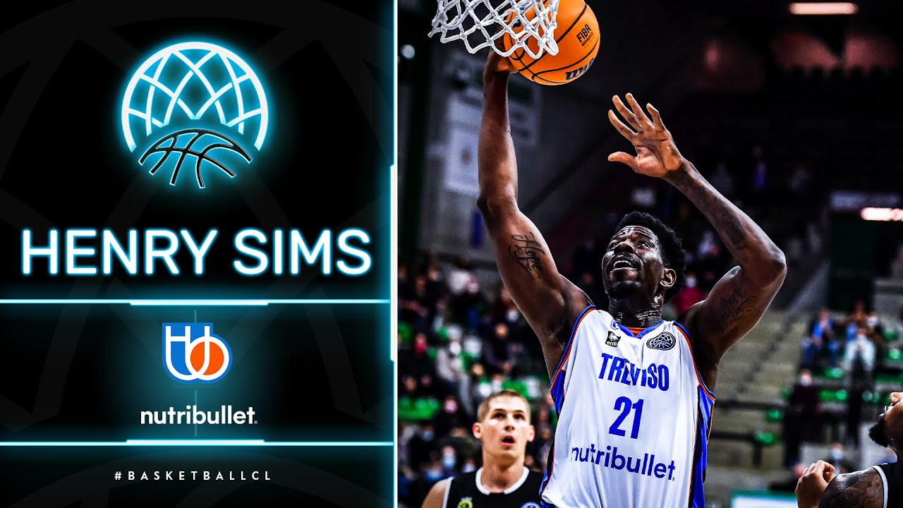 Henry Sims - AMAZING Performance v AEK | Basketball Champions League 2021-22
