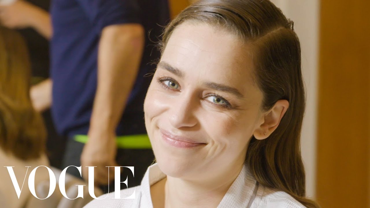 Emilia Clarke Gets Ready for the BAFTAs 2020 | Vogue