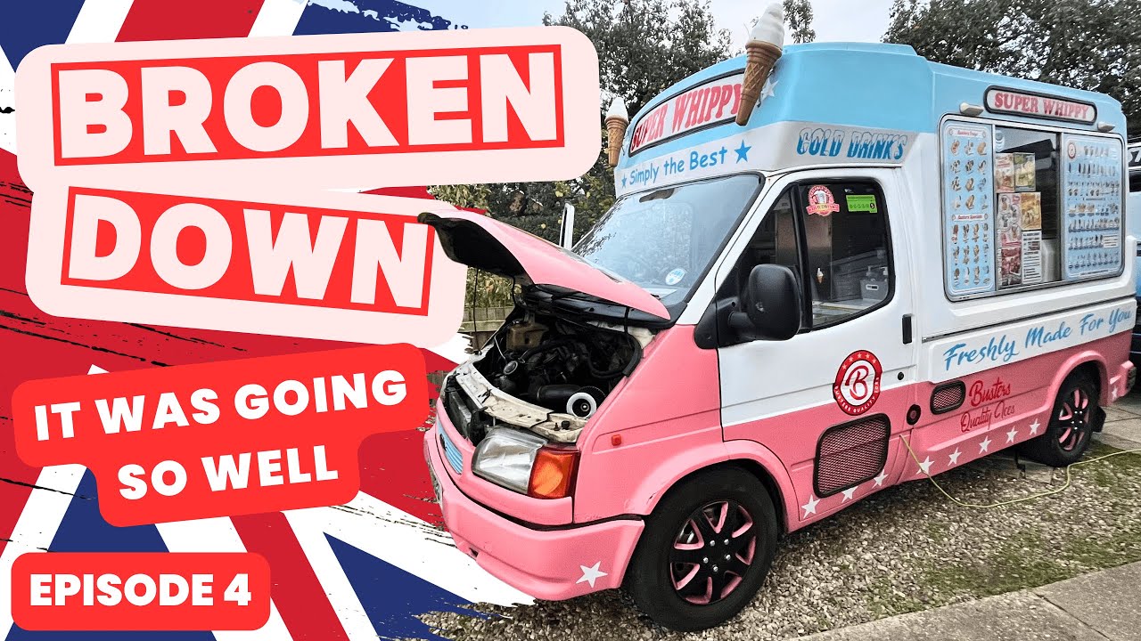 Reality Of Running A 30+ Year Old Ice Cream Van... (I BROKE DOWN)