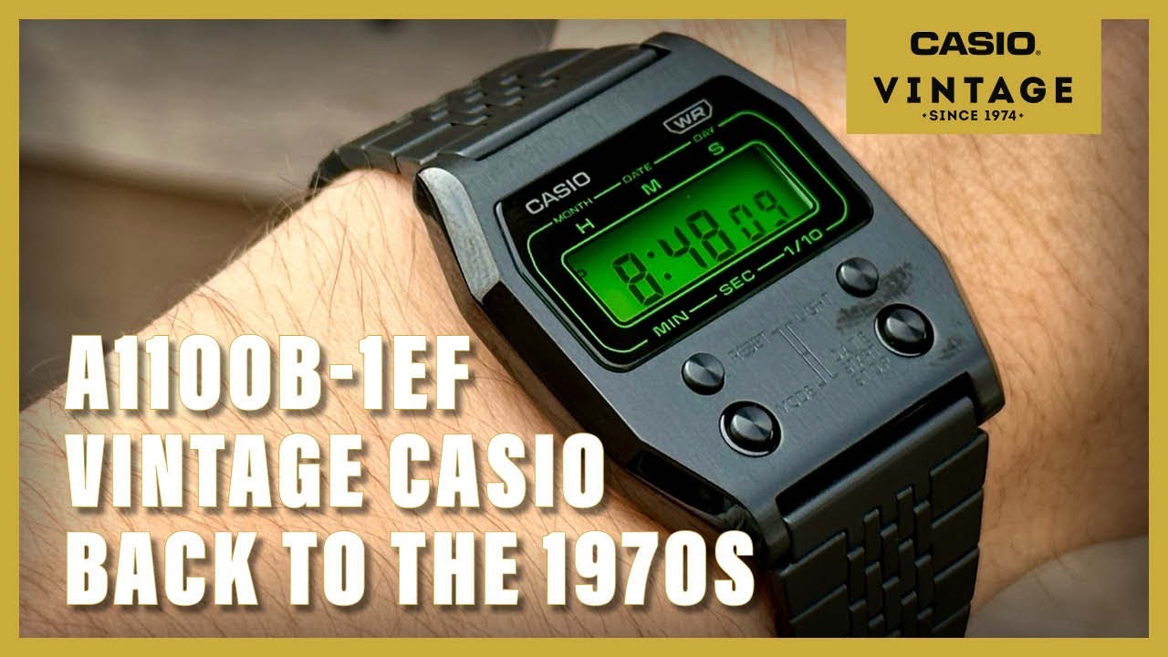 Unboxing The Casio Vintage A1100B-1EF