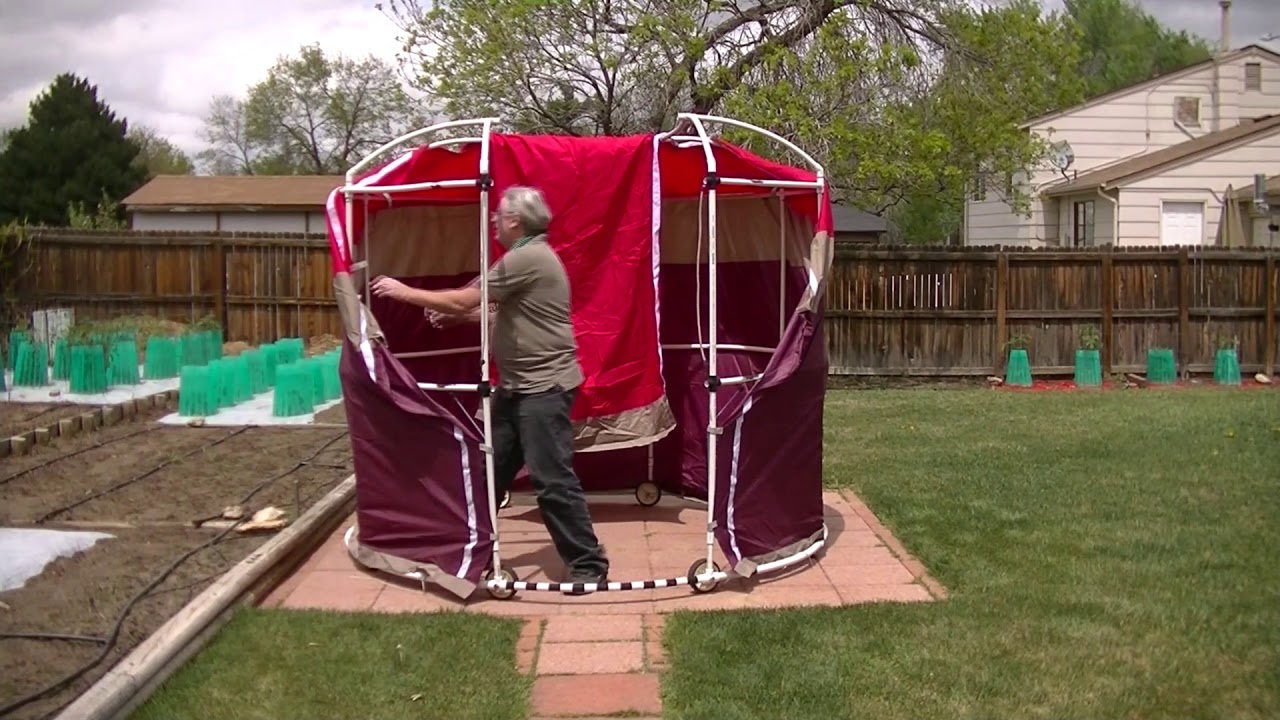 Portable astronomical dome construction