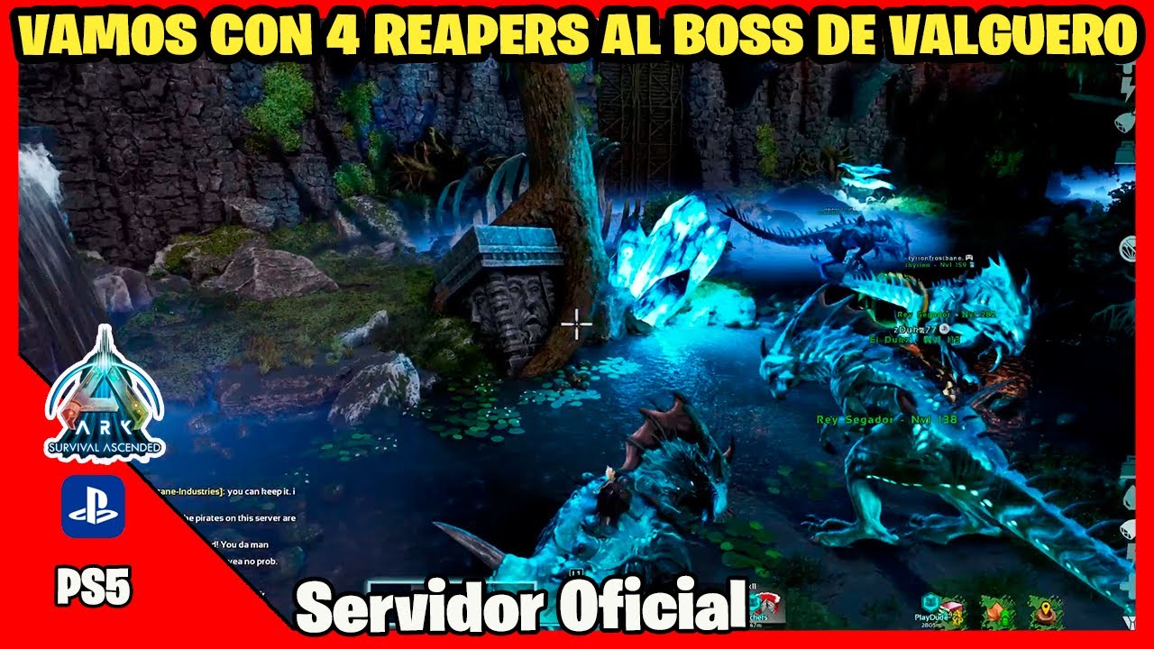 GRENDEL GAMMA | ¿Rex o REAPERS? | Ark Ascended VALGUERO