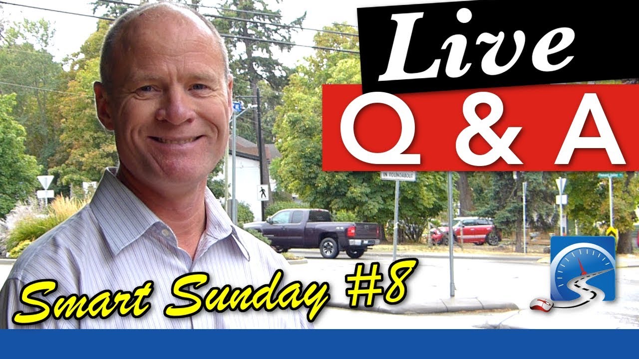 Live Q&A about Passing A Road Test, Driving, or Starting a Career as a CDL Drive :: Smart Sunday #8