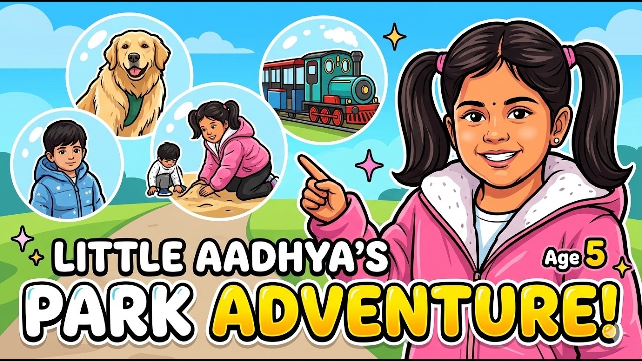 Little Aadhya’s Big Park Adventure! 🌳✨ Slides, Swings & Smiles!