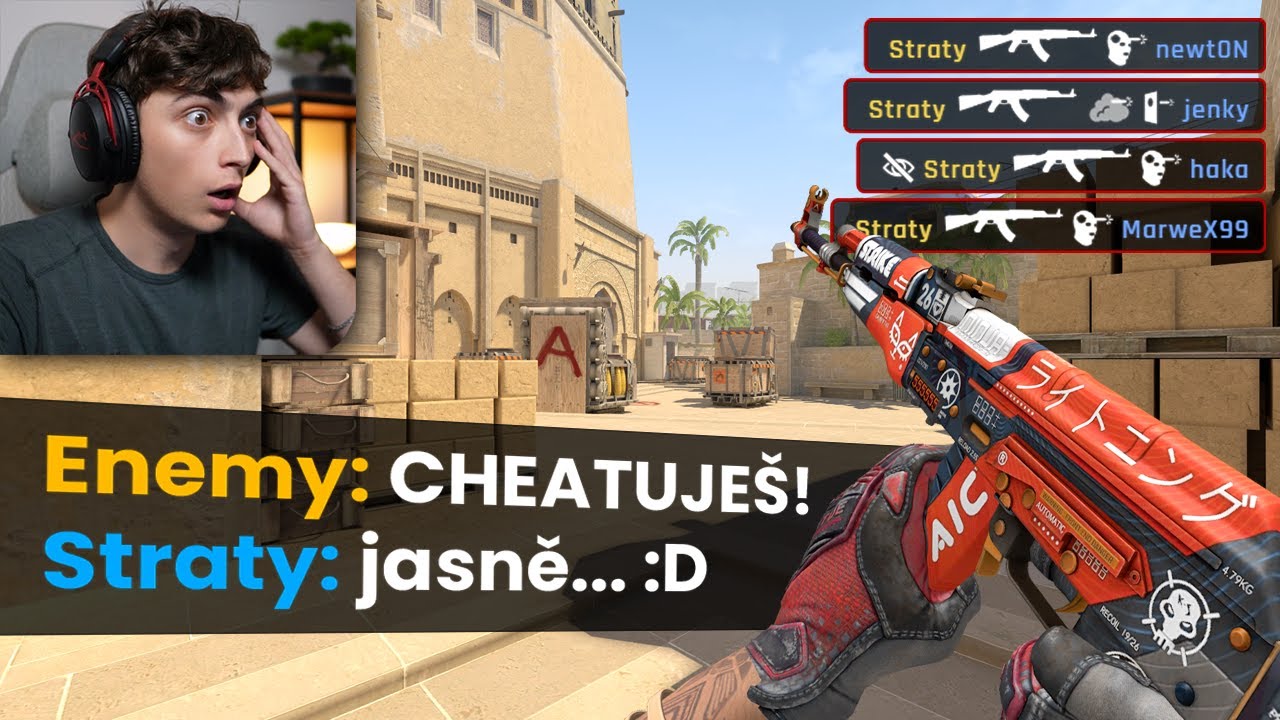MYSLELI SI, ŽE JSEM CHEATER!! (Road To Global)