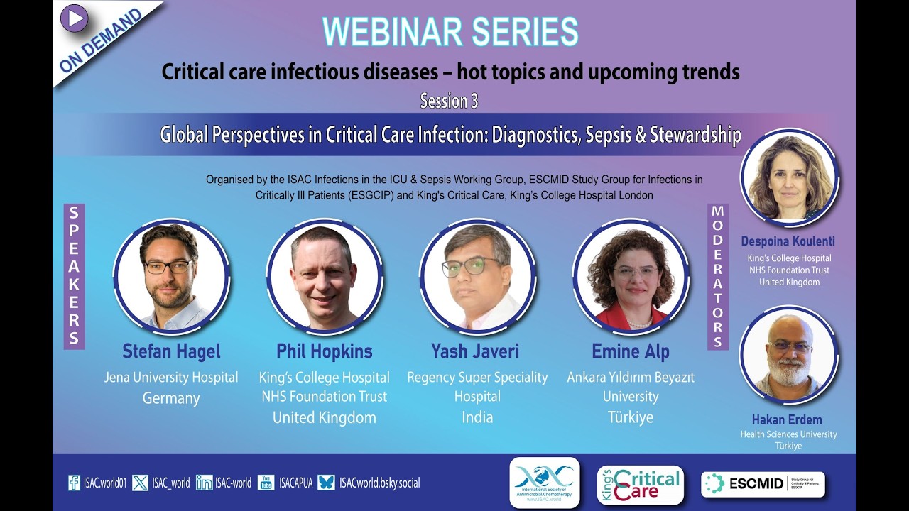Global Perspectives in Critical Care Infection: Diagnostics, Sepsis & Stewardship