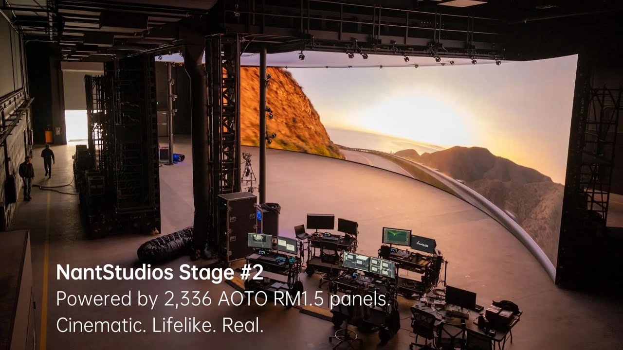The World's First Dynamic VP Studio Lands in L.A. | Powered by AOTO LED