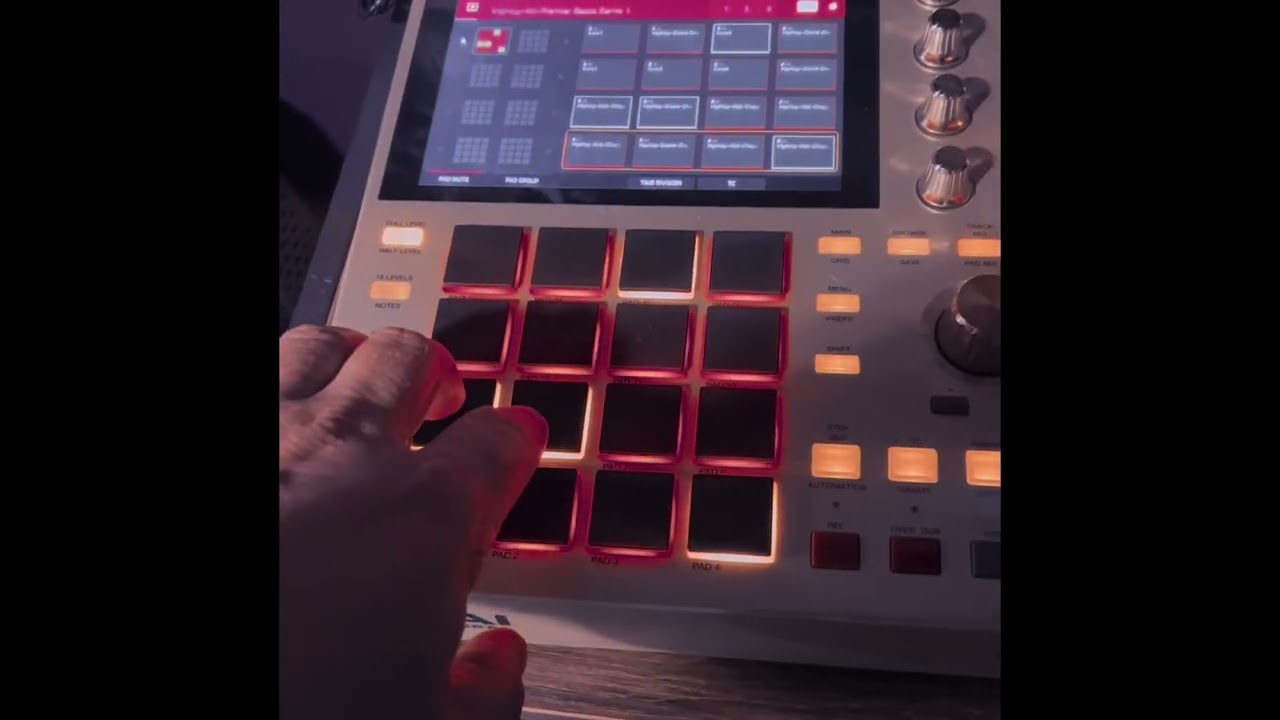 MPC One. 3 New tracks in the making