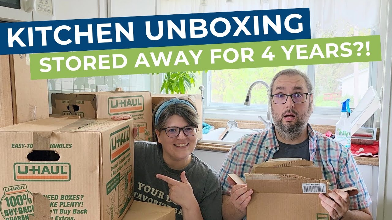 Kitchen Unboxing: Stored Away For FOUR Years?!?