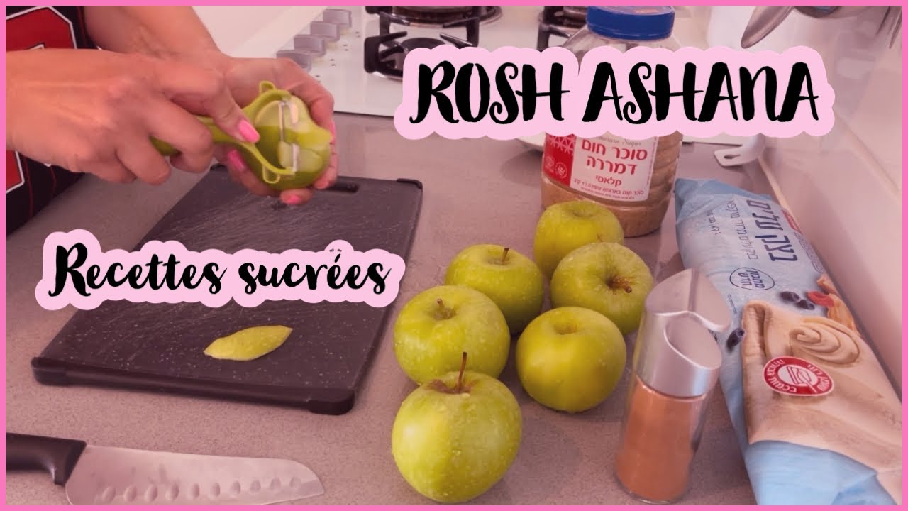 ROSH ASHANA 2023 Part.2: recettes sucrées. Feuilleté aux pommes et cake au miel