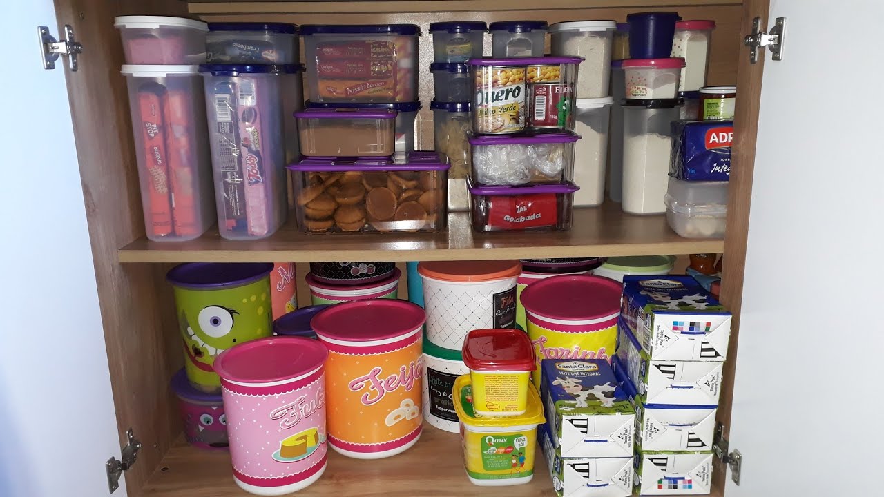 Organizando a Dispensa com Tupperware  #TUPPERWAREEUQUERO