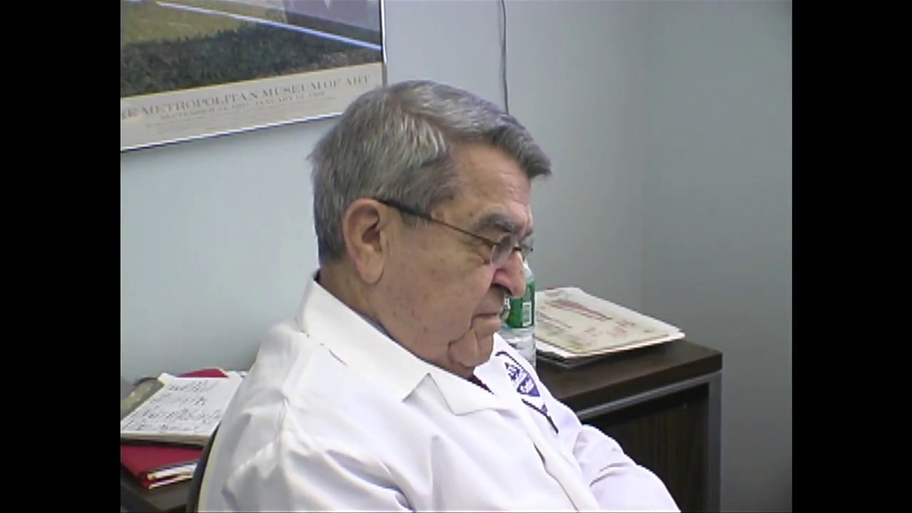 Dr Sarno and psychiatrist Dr David Lipsig