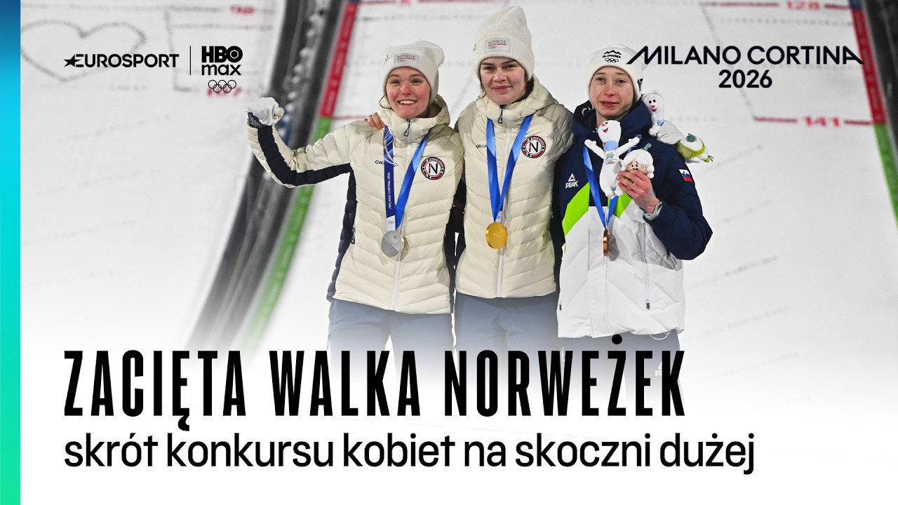 Anna Odine Stroem ma dwa złota olimpijskie! 🥇🥇 Norweżki w szczycie formy, Nika Prevc trzecia