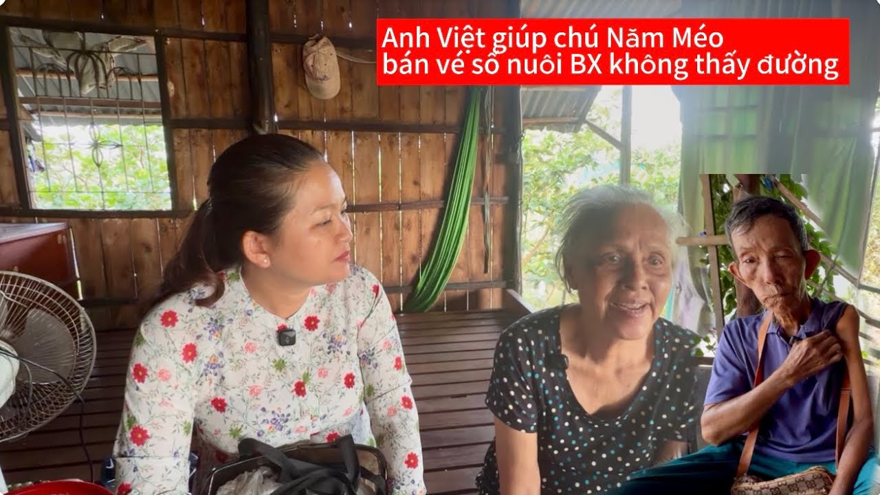 Anh Việt Bên Úc Giúp Chú Năm Méo Bán Vé Số Nuôi BX Không Thấy Đường/Tập 992
