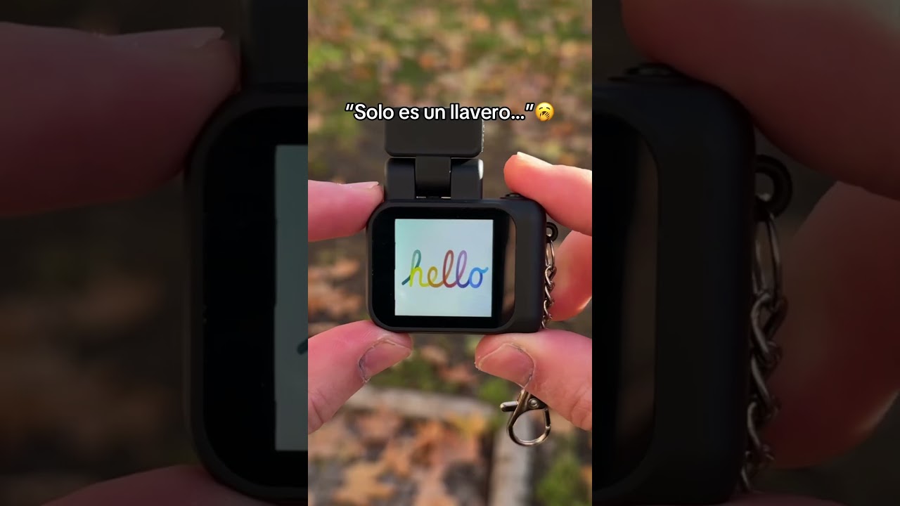 Me encanta mi mini camara llavero 🥹📸 