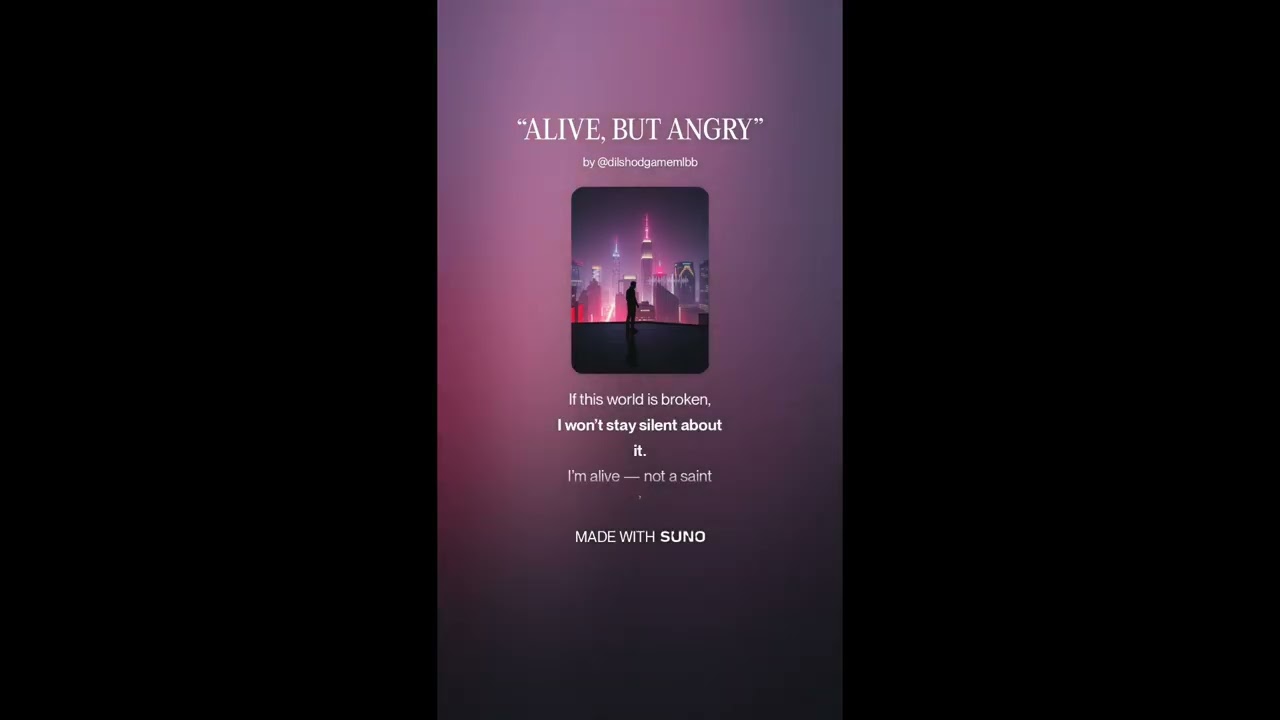 Alive But Angry