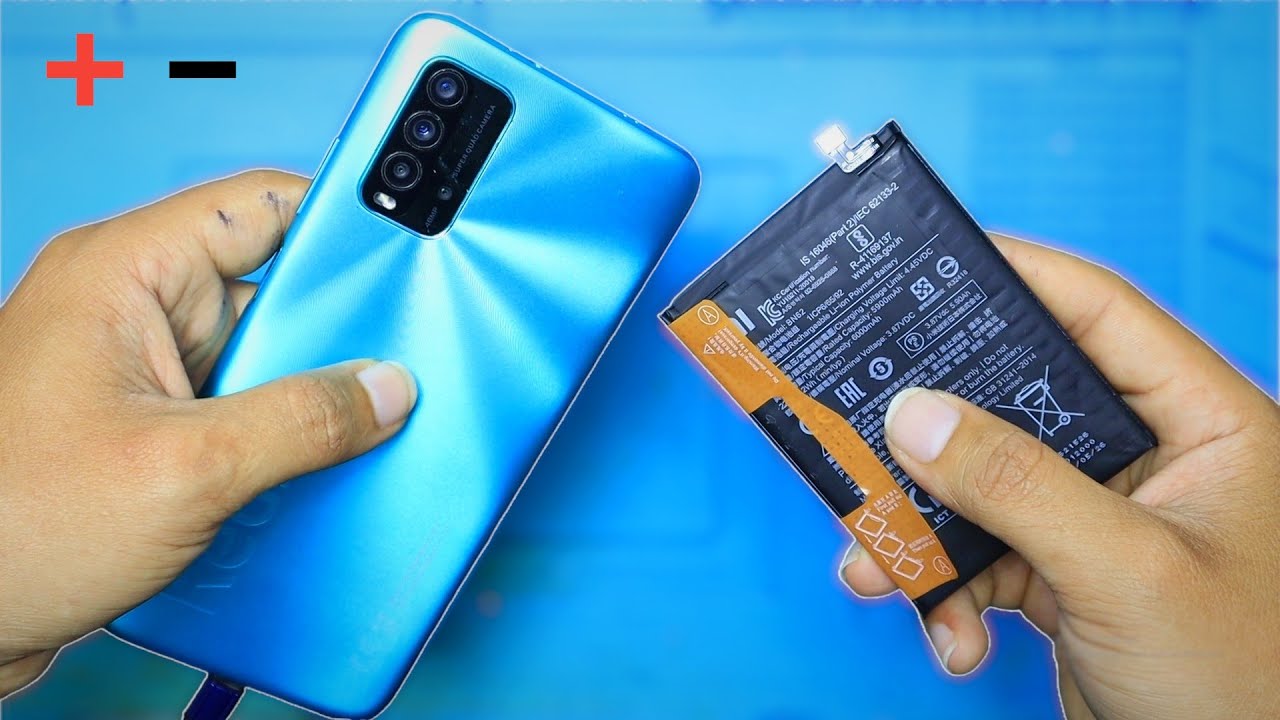 Cambio de Batería Xiaomi Redmi 9T y POCO M3.