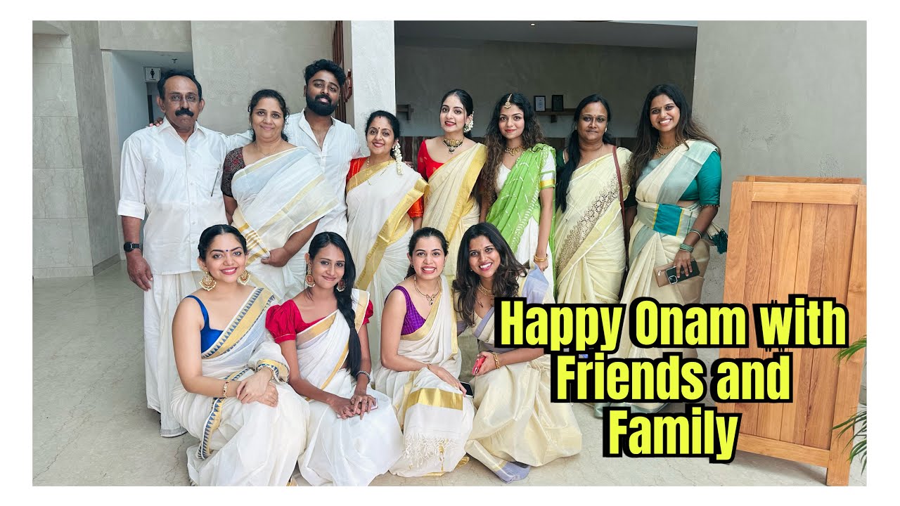 Onam With Diya and Family | Diya Krishna | Ozy Talkies
