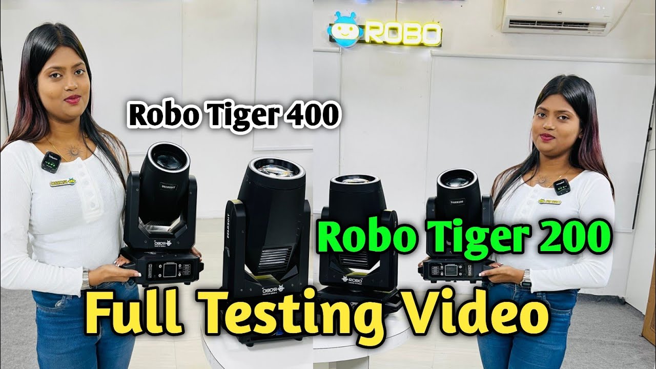 Robo Tiger 400 And Robo Tiger 200 Full Details Testing Video