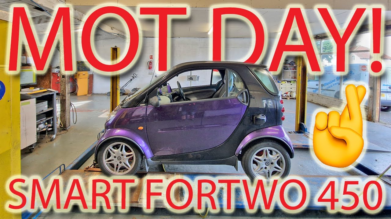 My Smart ForTwo 450 Goes For It's MOT Test - Fingers Crossed For A Pass!