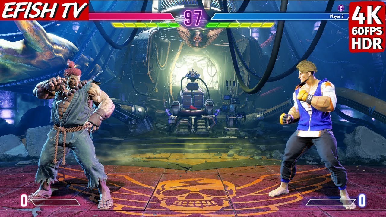 Akuma vs Luke (Hardest AI) - Street Fighter 6