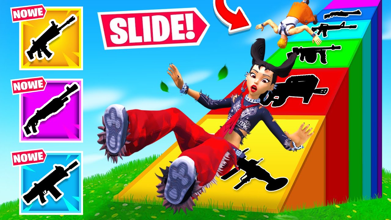ŚLIZGAJ SIĘ i Zdobądź NAJLEPSZY LOOT aby WYGRAĆ GRĘ W FORTNITE