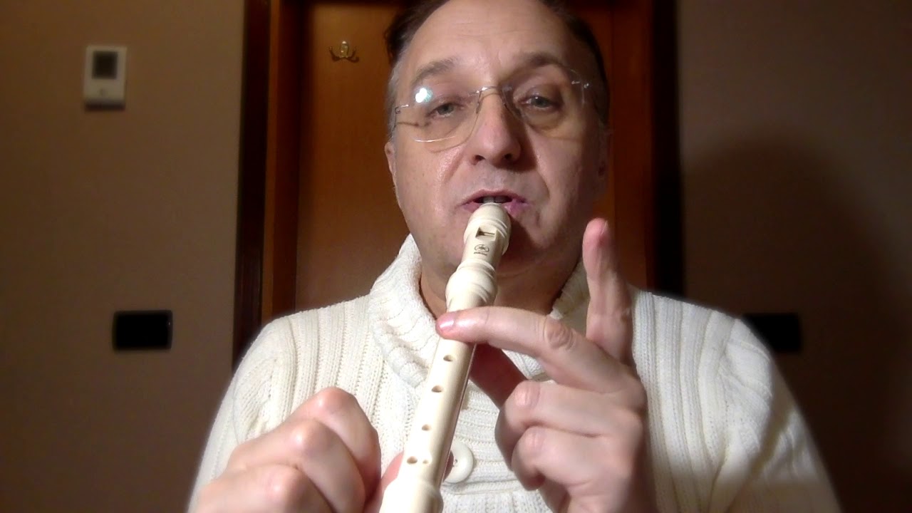 La scala del Do Maggiore con il flauto dolce