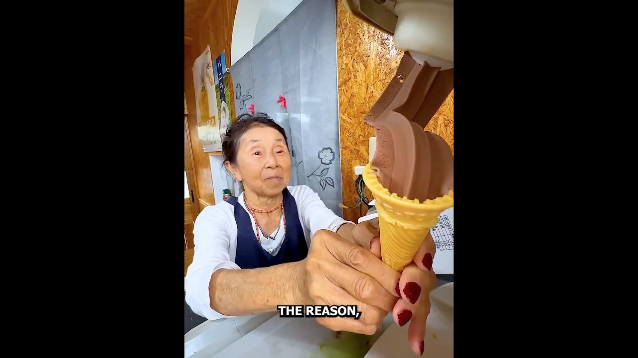 80-Year-Old Japanese Grandma’s Ice Cream Became World Famous for This Reason 😲🍦 