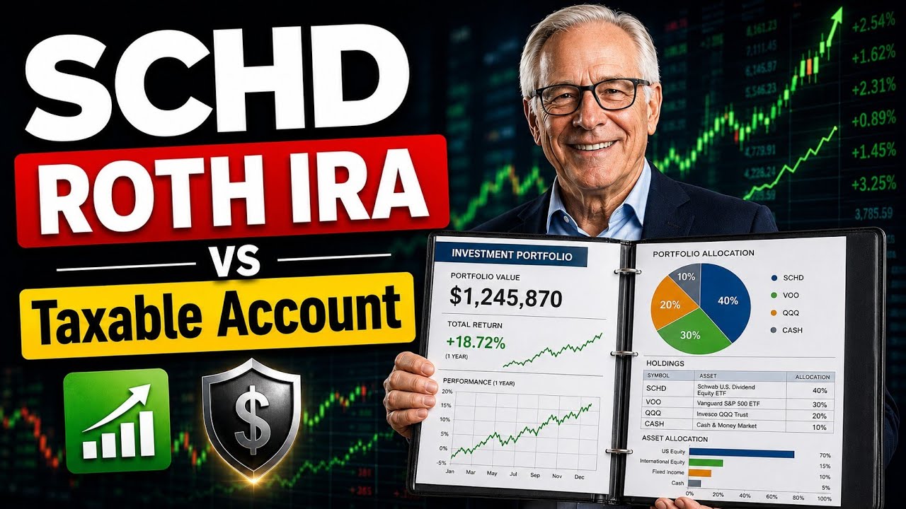 Roth IRA vs Taxable Account: Where Should You Hold SCHD?