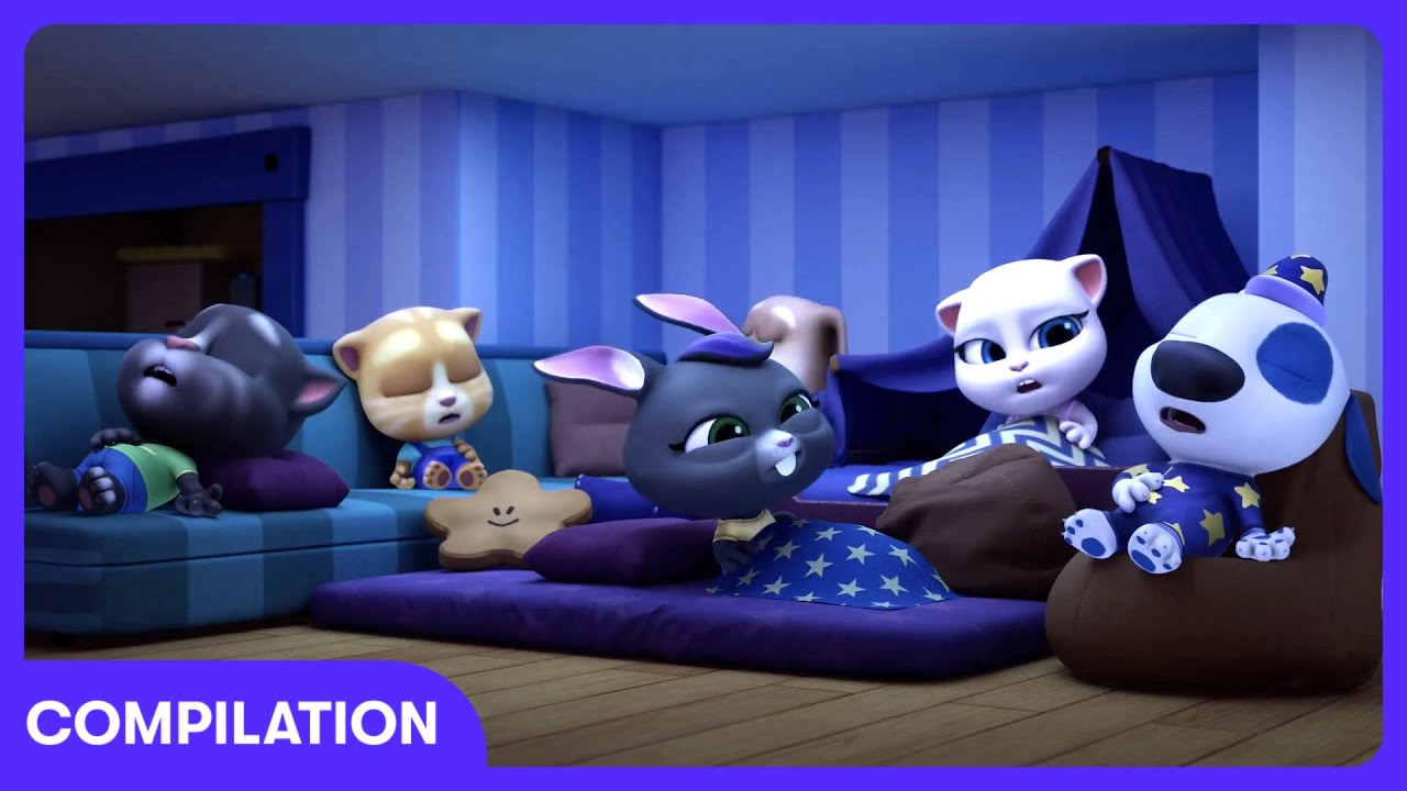 Talking Tom - Wakker door de enge storm | Kindertelevisie | WildBrain Circus - Nederlands