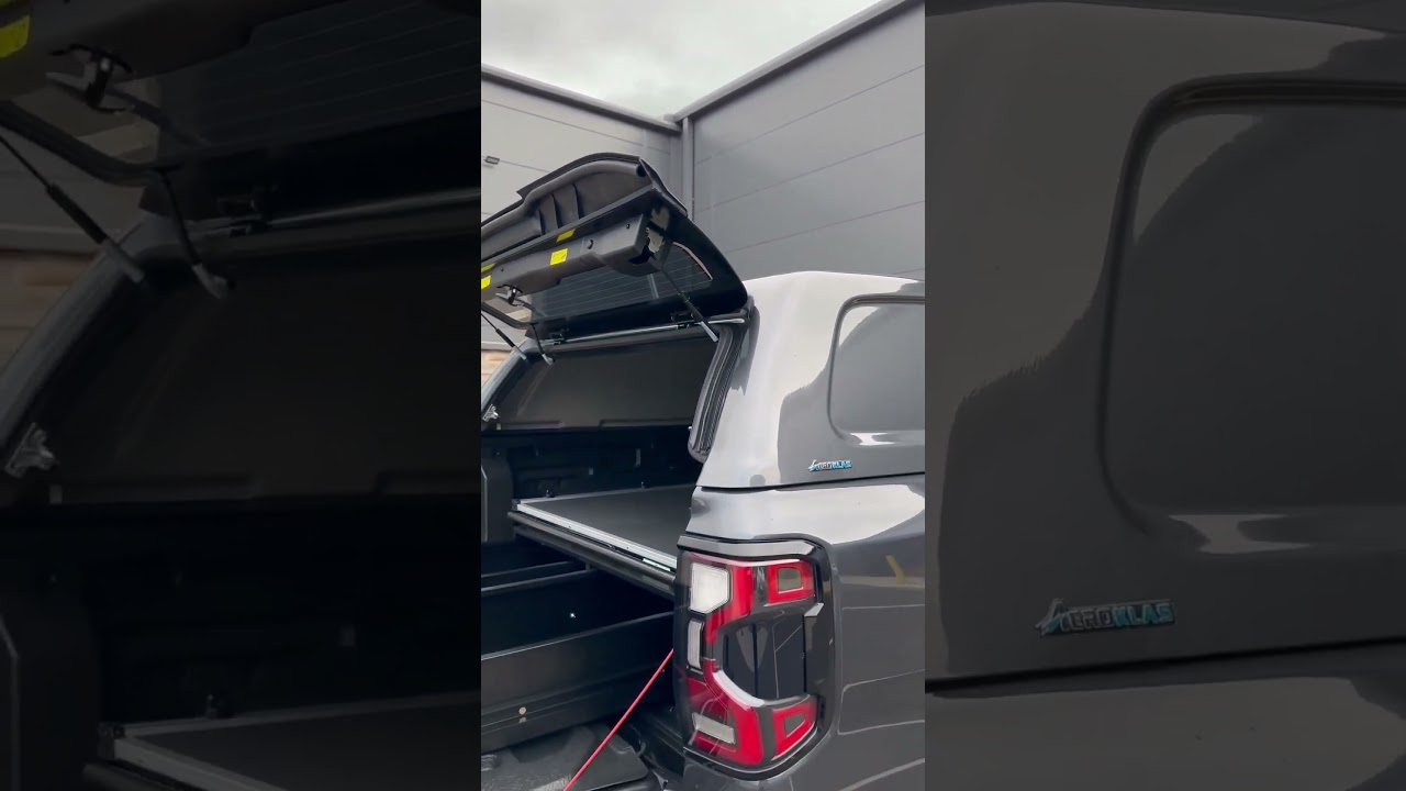 2023 Ford Ranger Twin Drawer System with Sliding Tray!