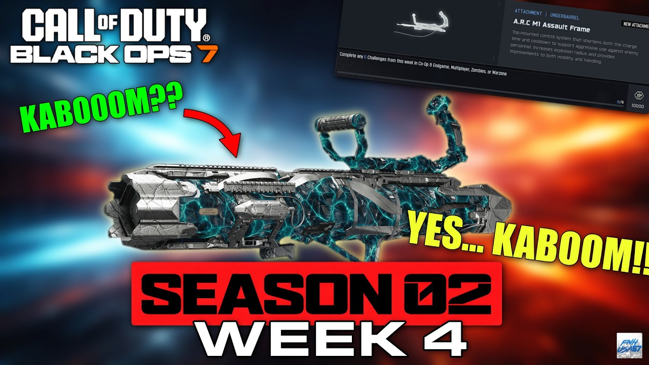 Unlock the ARC M1 Assault Frame Fast & Easy in BO7 - Season 2 Week 4 Challenge Guide