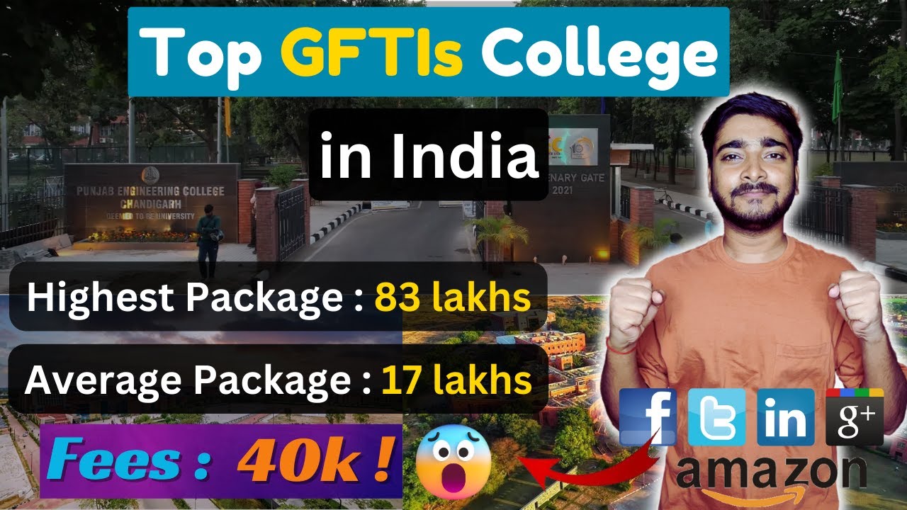 Top GFTIs College in India🔥| Best low Rank Colleges |  PEC Chandigarh🔥 #jeemains