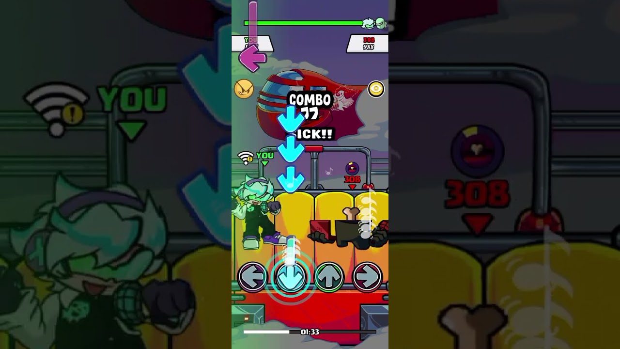 Jogando FNF modded - Beat stage • gameplay